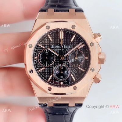 BF Swiss Audemars Piguet Royal Oak 26331OR Rose Gold Black Watch - Super Clone